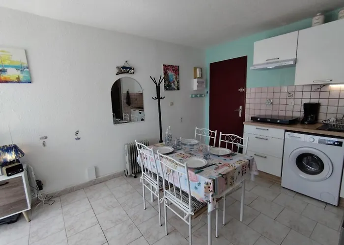 T2 - Parking - Wifi - Proche - Calme - 2 Pers - Narbonne-plage - Fr-1-795-15 公寓 纳博讷