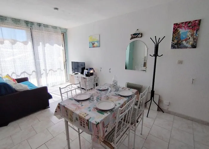 T2 - Parking - Wifi - Proche - Calme - 2 Pers - Narbonne-plage - Fr-1-795-15 * 纳博讷